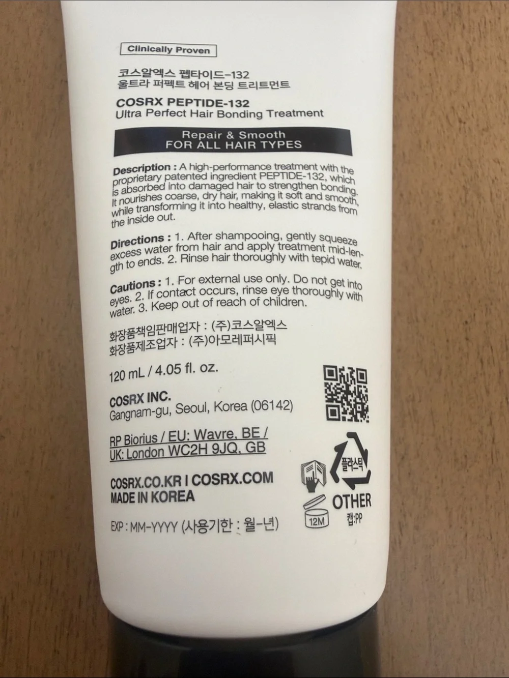 COS product hair